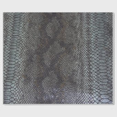 Imitate Python Snakeskin kompliziert detailliert Geschenkpapier (Flach)