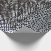 Imitate Python Snakeskin kompliziert detailliert Geschenkpapier (Ecke)