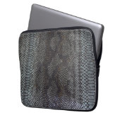 Imitate Python Snakeskin kompliziert detailliert Laptopschutzhülle (Vorderseite Links)