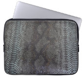 Imitate Python Snakeskin kompliziert detailliert Laptopschutzhülle (Vorderseite)