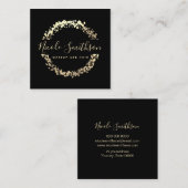 IMITATE QUADRATISCHE VISITENKARTE (Vorne/Hinten)