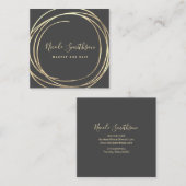 Imitate Quadratische Visitenkarte (Vorne/Hinten)