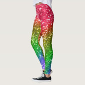 Imitate Rainbow Glitzer Festival Moon and Stars Leggings (Links)