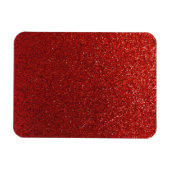 Imitate Red Burgundy Glitzer Background Sparkle Magnet (Horizontal)