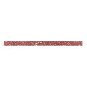 Imitate Red Glitzer Texture Look-like Graphic Satinband (Vorderseite)