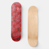Imitate Red Marble Skateboard (Vorderseite)