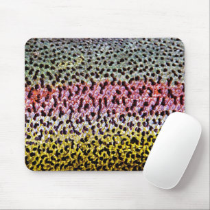 Imitate Regenbogenforelle Scale Textur Muster auss Mousepad