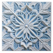 Imitate Relief Floral marokkanischen Tile Wohngest Fliese (Vorderseite)