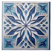 Imitate Relief Floral marokkanischen Tile Wohngest Fliese (Vorderseite)