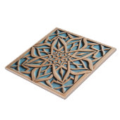 Imitate Relief Floral marokkanischen Tile Wohngest Fliese (Seite)
