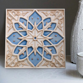 Imitate Relief Floral marokkanischen Tile Wohngest Fliese