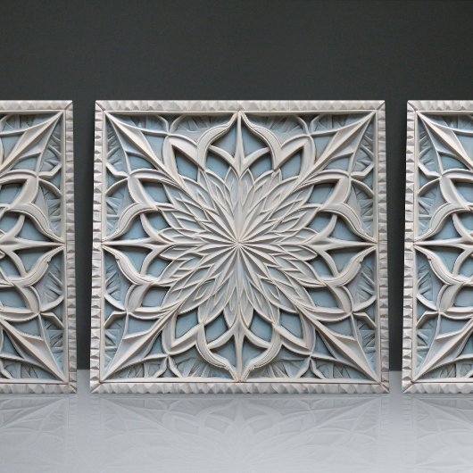 Imitate Relief Floral marokkanischen Tile Wohngest Fliese