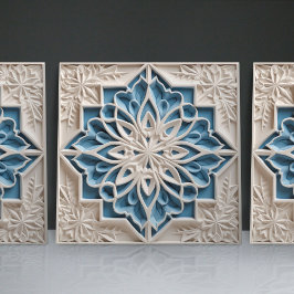 Imitate Relief Floral marokkanischen Tile Wohngest Fliese