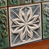 Imitate Relief Floral marokkanischen Tile Wohngest Fliese