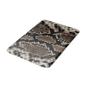 Imitate Reticulated Python Badewanne Mat Badematte (Schrägansicht)