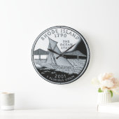 Imitate Rhode Island Staat Quarter Uhr (Zuhause)