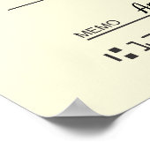 Imitate Riesen-Wohltätigkeit Karo Weihnachtssterne Poster (Ecke)