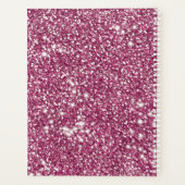 Imitate Rosa Glitzer Textur mit benutzerdefinierte Planer (Rückseite)