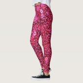 Imitate Rosa Sequenzen Leggings (Links)