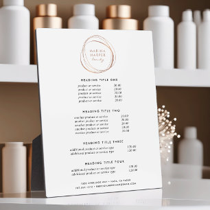 Imitate Rose Gold Abstrakt   Preise und Dienstleis Fotoplatte