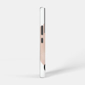 Imitate Rose Gold Foil und Black Hearts Samsung Galaxy Hülle (Rechte Seite)