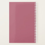 Imitate Rose Gold Moderne minimalistisch geometris Planer (Rückseite)