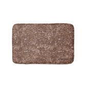 Imitate Rose Gold Sparkone Glitzer Bath Mat Badematte (Vorderseite)