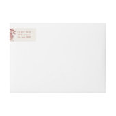 Imitate Rose Gold Vintage Hochzeit (Vorderseite)