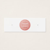 Imitate Rose Goldkreis Ohrring-Anzeigetafel (Vorderseite)