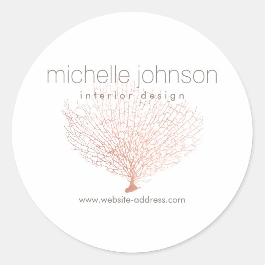 Imitate Rose Goldmedaille Runder Aufkleber (Vorderseite)