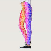 Imitate Rose Lace Fishnet farbige Leggings (Links)