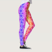 Imitate Rose Lace Fishnet farbige Leggings (Rechts)