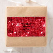 Imitate rotes Muster-Bild (Insitu)