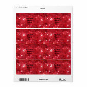 Imitate rotes Muster-Bild (Vorne)
