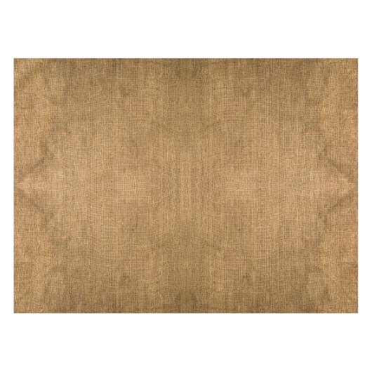 Imitate Rustikales Burlap Textur Muster Tischdecke (Vorderseite (Horizontal))
