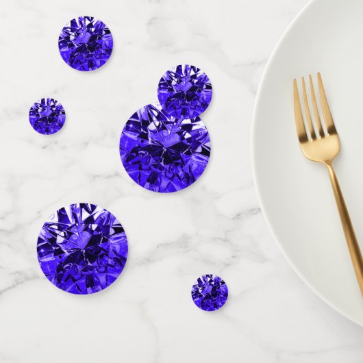 Imitate Sapphire Blue Diamond Gemstone Konfetti (Gruppe)