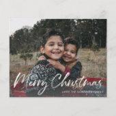 Imitate Schnee Frohe Weihnachten Flyer (Vorne)