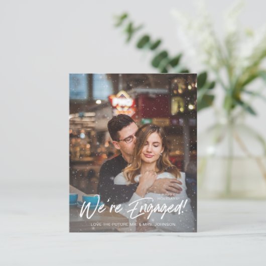 Imitate Schnee Wir sind Verlobt V Foto Buffalo (Stehend Vorderseite)