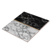 Imitate Schwarz-weiße Marbella Stone Keramik Tile Fliese (Seite)