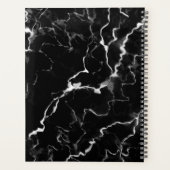 Imitate Schwarze Marmortextur mit benutzerdefinier Planer (Rückseite)