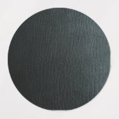 Imitate Schwarzes Leder Textur Etiketten (Design 1)