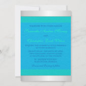 Imitate Sea Muschel - Hochzeitseinladung am Strand Einladung (Rückseite)