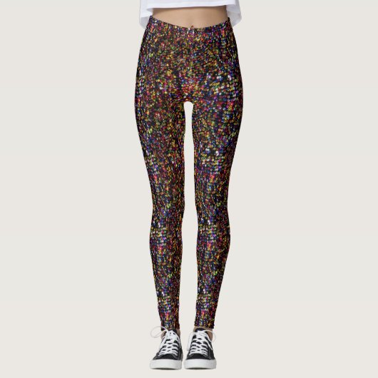 Imitate-Sequenzen Leggings (Vorderseite)