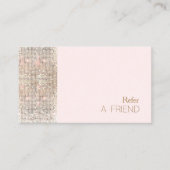 IMITATE Sequin Beauty Salon Empfehlungskarte (Vorderseite)