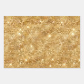 Imitate Sequins Sparkle Geschenkpapier Set (Vorderseite 3)