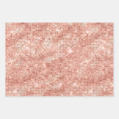 Imitate Sequins Sparkle Geschenkpapier Set (Vorderseite 2)