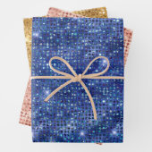Imitate Sequins Sparkle Geschenkpapier Set (Beispiel)