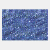 Imitate Sequins Sparkle Geschenkpapier Set (Vorderseite)
