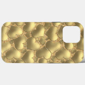 Imitate Shiny Gold Glitzer Kunstmuseum Case-Mate iPhone Hülle (Rückseite (Horizontal))