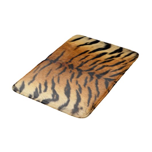 Imitate Sibirianische Tiger Skin Badematte (Schrägansicht)
